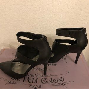 Guess Black Strappy Heels
